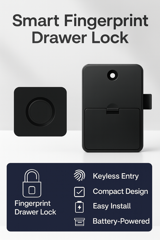 Biometric Fingerprint Drawer Lock